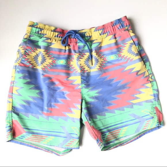 aztec swim trunks